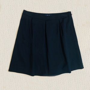 Madewell black size 4 pleated bistro miniskirt